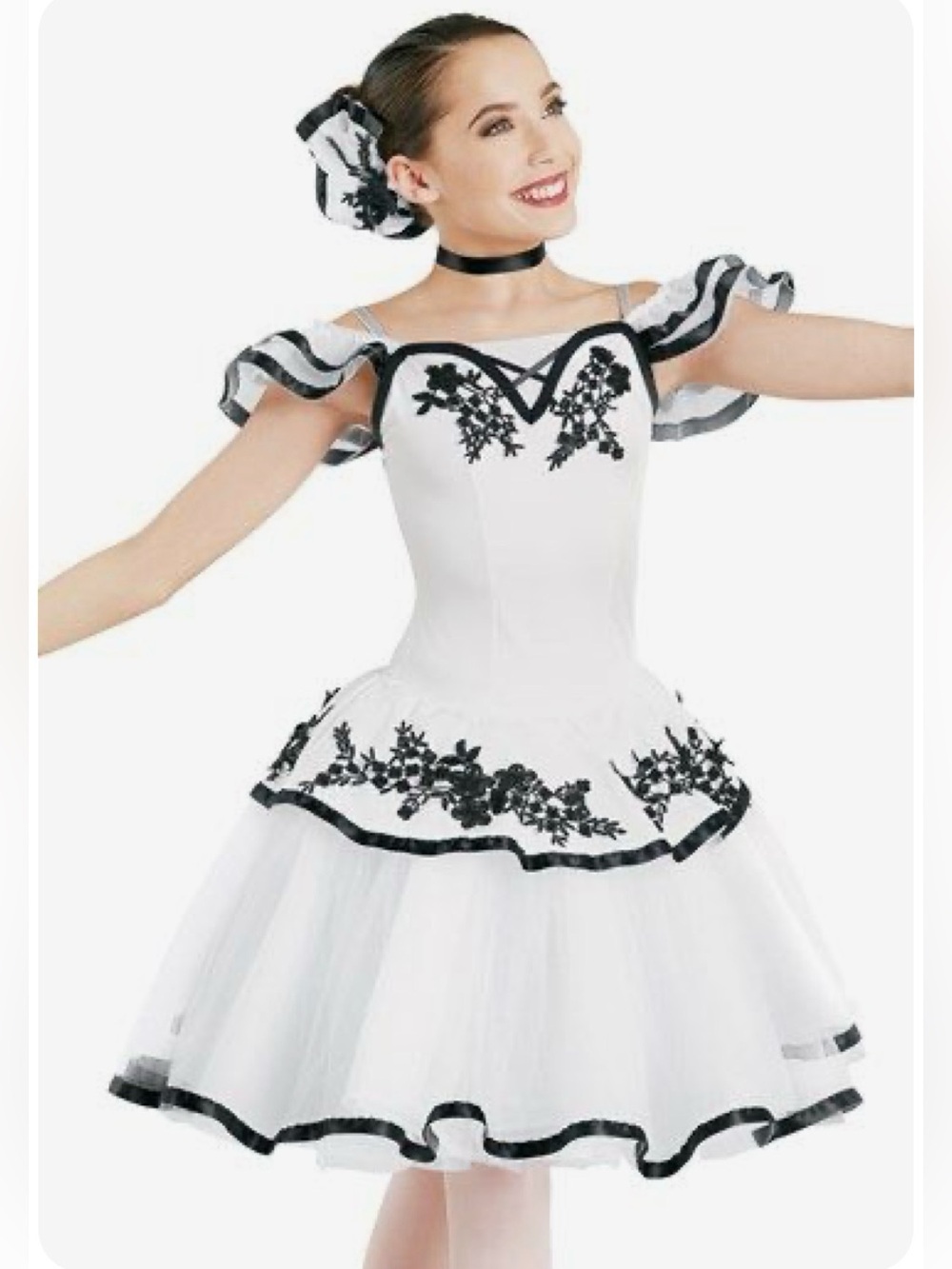 NEW! Weissman ballet costume Neville's Waltz
11058 white and black tutu